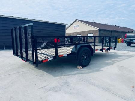 New 2026 Nolan 6X14 3K Landscape Utility Trailer w/2ft Mesh