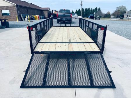 New 2026 Nolan 6X14 3K Landscape Utility Trailer w/2ft Mesh