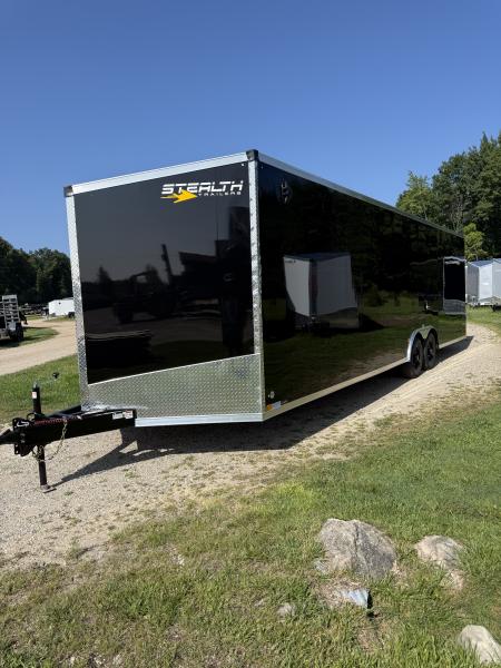 New 2026 Stealth Trailers 8.5X28 7' INTERIOR HEIGHT 10K Cargo / Enclosed Trailer