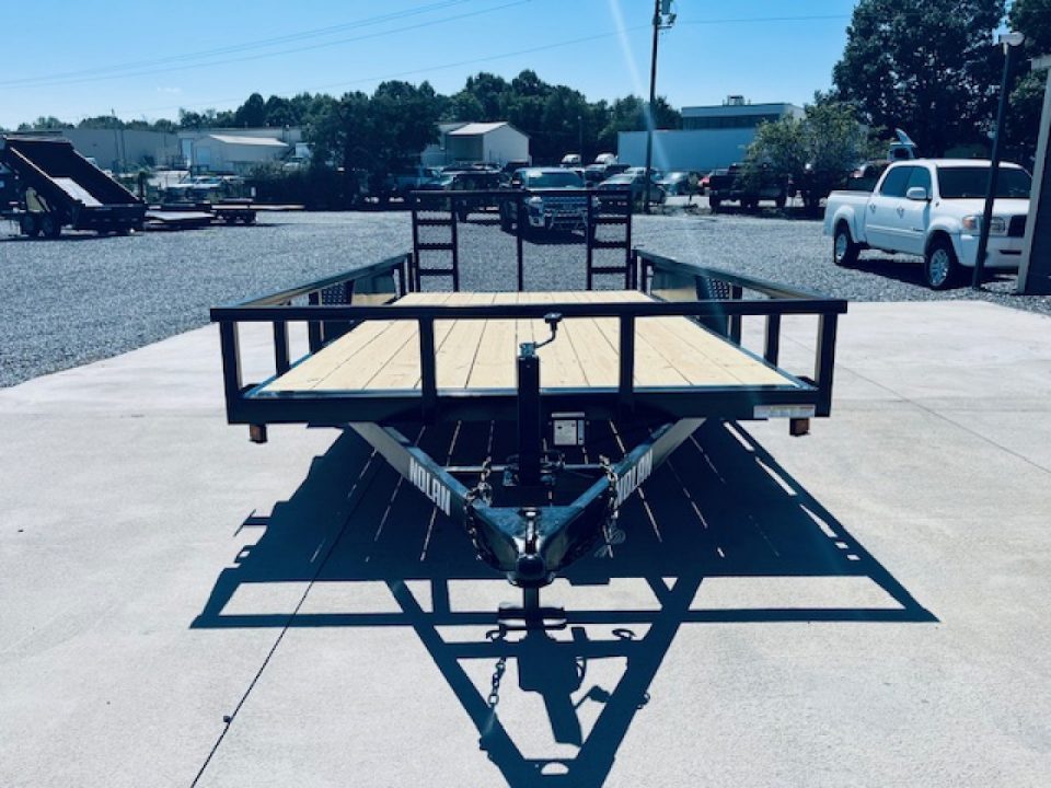 New 2026 Nolan 7X16 Landscape Utility Trailer 7K
