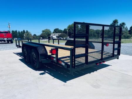 New 2026 Nolan 7X16 Landscape Utility Trailer 7K