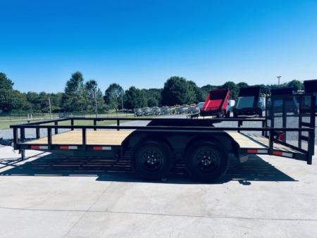 New 2026 Nolan 7X16 Landscape Utility Trailer 7K