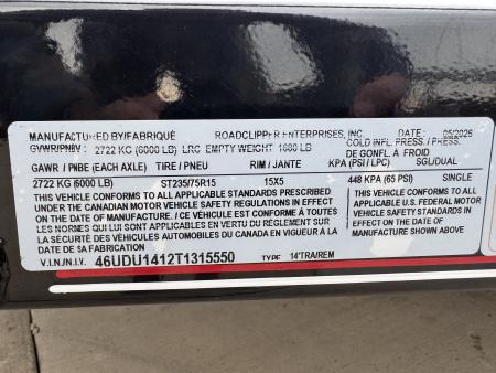 New 2026 Diamond C Trailers PSA106 Utility Trailer