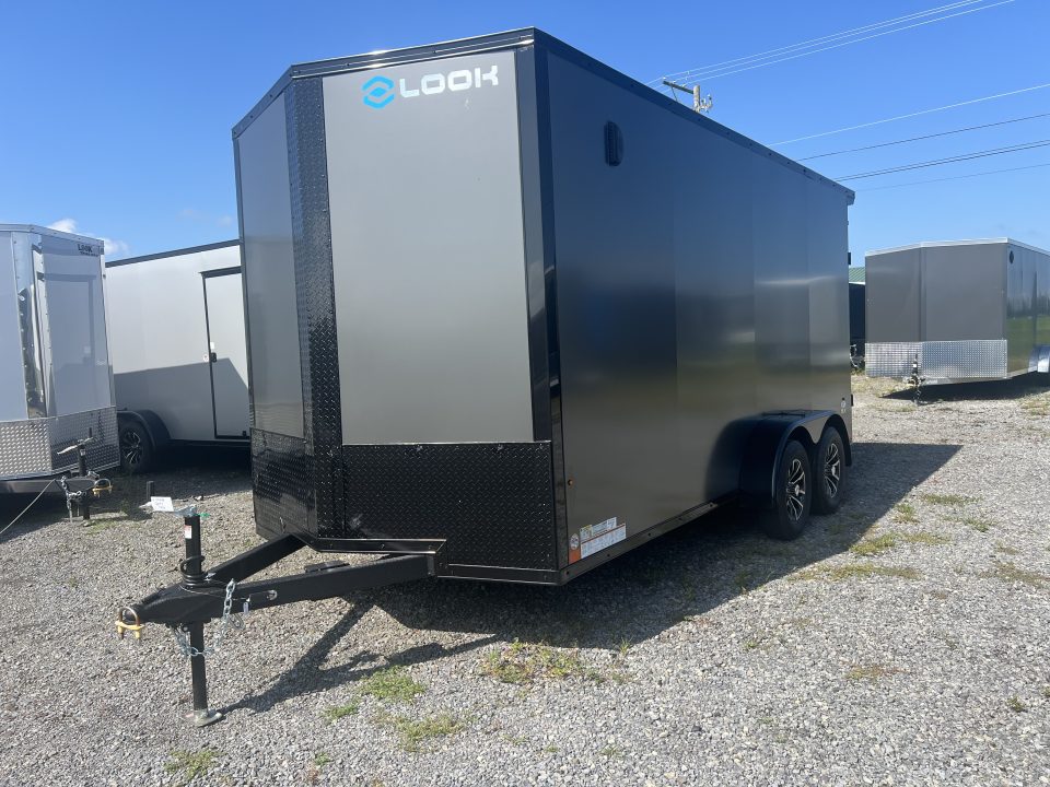 New 2027 Look Trailers 7x16 7K ST DLX RAMP DOOR Cargo / Enclosed Trailer