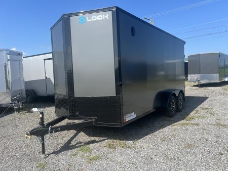 New 2027 Look Trailers 7x16 7K ST DLX RAMP DOOR Cargo / Enclosed Trailer
