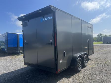 New 2027 Look Trailers 7x16 7K ST DLX RAMP DOOR Cargo / Enclosed Trailer