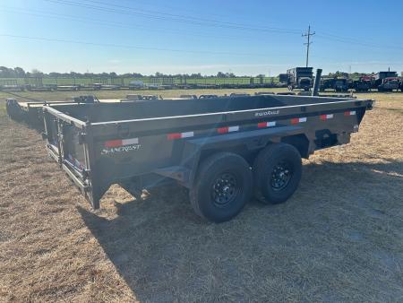 New 2027 Lamar 83x14 Tandem 14K Telescopic Dump w/ 20" Sides