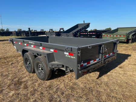 New 2027 Lamar 83x14 Tandem 14K Telescopic Dump w/ 20" Sides