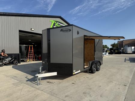 New 2026 Formula Trailers 7.5x16 UTV blackout Cargo / Enclosed Trailer