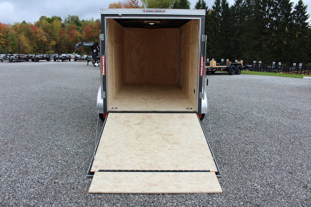 New 2027 Darkhorse Cargo DHW 6' x 12' Enclosed Trailer - REAR RAMP DOOR- 6' Interior Height - 7000# GVW