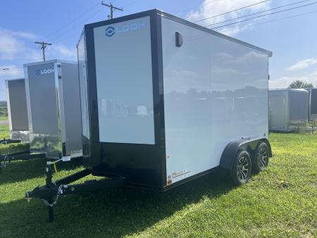 New 2027 Look Trailers 7x12 7K RAMP DOOR ST DLX Cargo / Enclosed Trailer