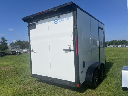 New 2027 Look Trailers 7x12 7K RAMP DOOR ST DLX Cargo / Enclosed Trailer