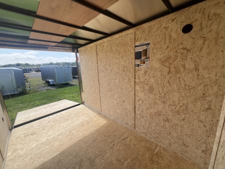 New 2027 Look Trailers 7x12 7K RAMP DOOR ST DLX Cargo / Enclosed Trailer