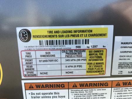 New 2027 Look Trailers 6X14 3K ST-DLX RAMP DOOR Cargo / Enclosed Trailer