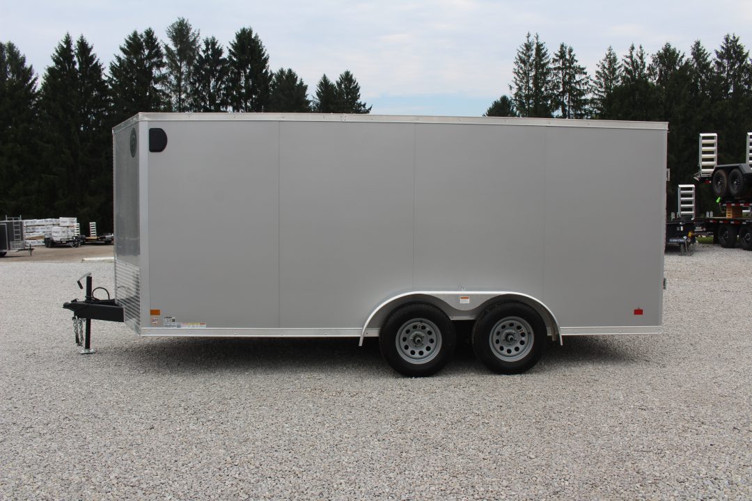 New 2027 Darkhorse Cargo DHW 7' x 16' Enclosed Trailer - Rear Ramp Door - 6' Interior Height - 7000# GVW