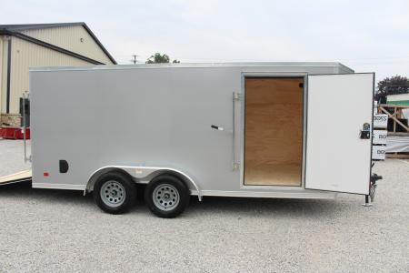 New 2027 Darkhorse Cargo DHW 7' x 16' Enclosed Trailer - Rear Ramp Door - 6' Interior Height - 7000# GVW