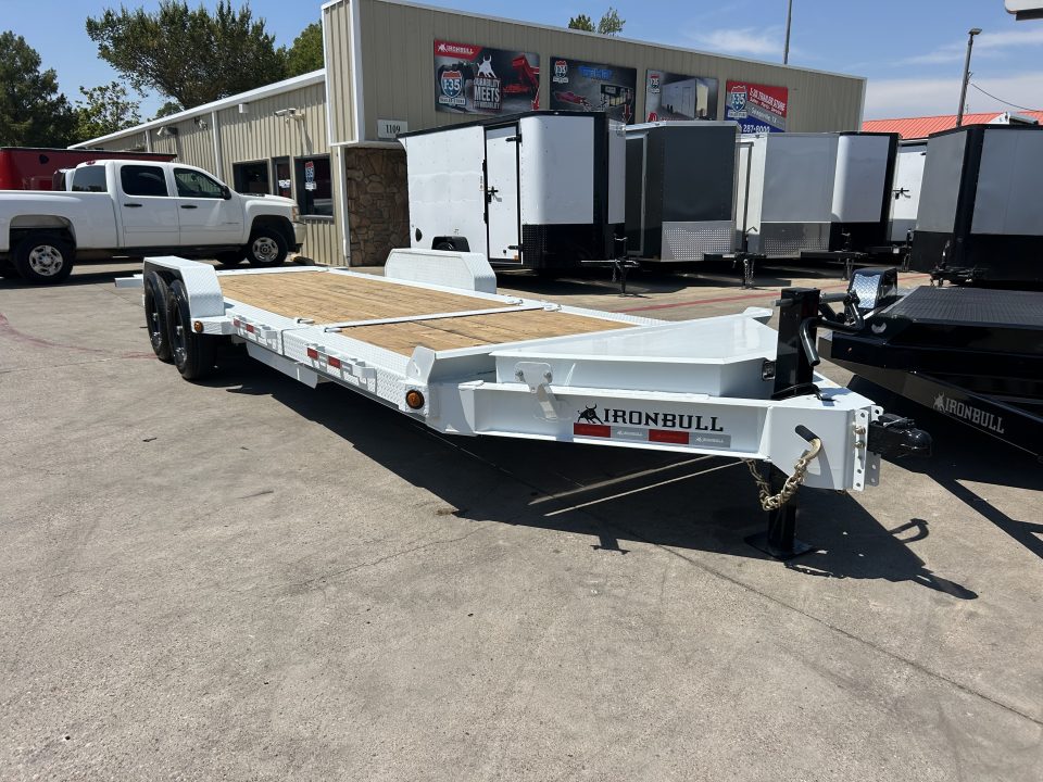 New 2027 Iron Bull TWB 83"X22' Equipment Trailer