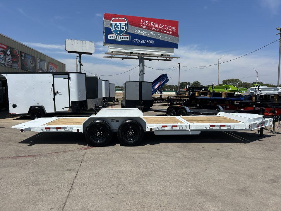 New 2027 Iron Bull TWB 83"X22' Equipment Trailer