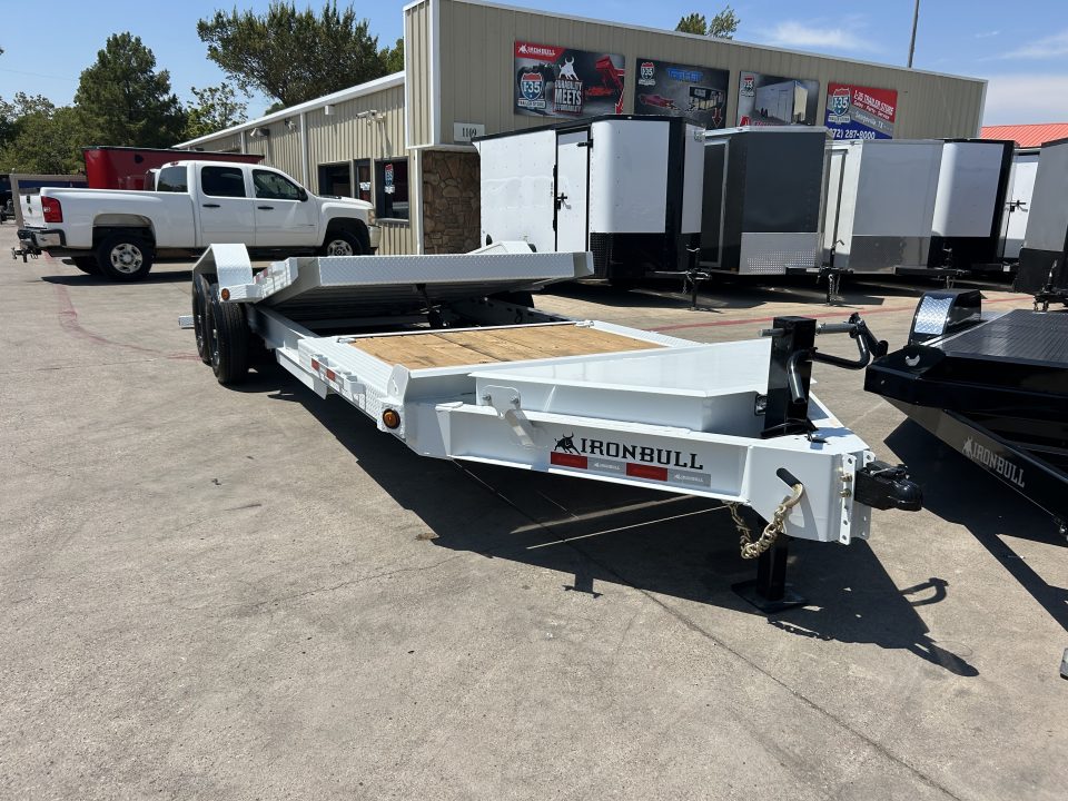 New 2027 Iron Bull TWB 83"X22' Equipment Trailer