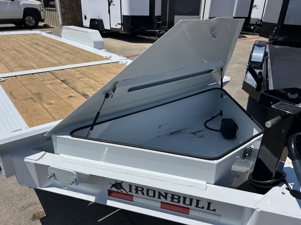 New 2027 Iron Bull TWB 83"X22' Equipment Trailer