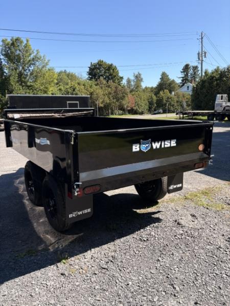 New 2027 BWISE DTR7 72  x 10' 10K GVW Tandem Axle Deckover Dump Trailer