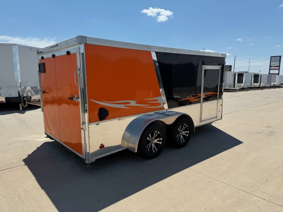 Used 2021 Haulmark VNLH7X14WT2 Cargo / Enclosed Trailer