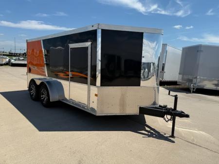 Used 2021 Haulmark VNLH7X14WT2 Cargo / Enclosed Trailer