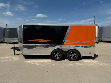 Used 2021 Haulmark VNLH7X14WT2 Cargo / Enclosed Trailer
