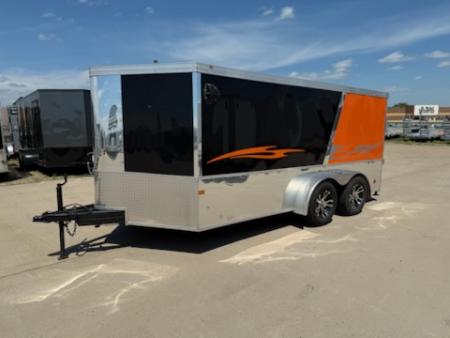 Used 2021 Haulmark VNLH7X14WT2 Cargo / Enclosed Trailer
