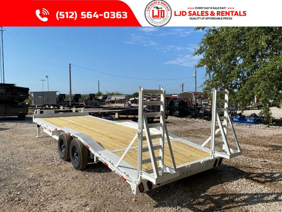 New 2026 Tiger - 102" X 24' Drive Over Fender - Equipment Trailer