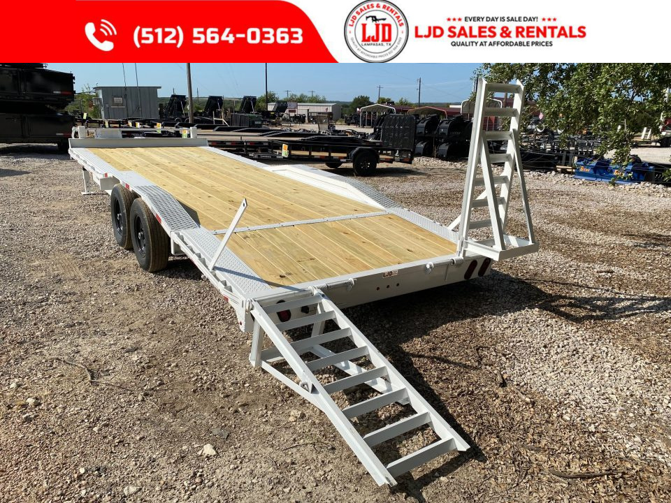 New 2026 Tiger - 102" X 24' Drive Over Fender - Equipment Trailer