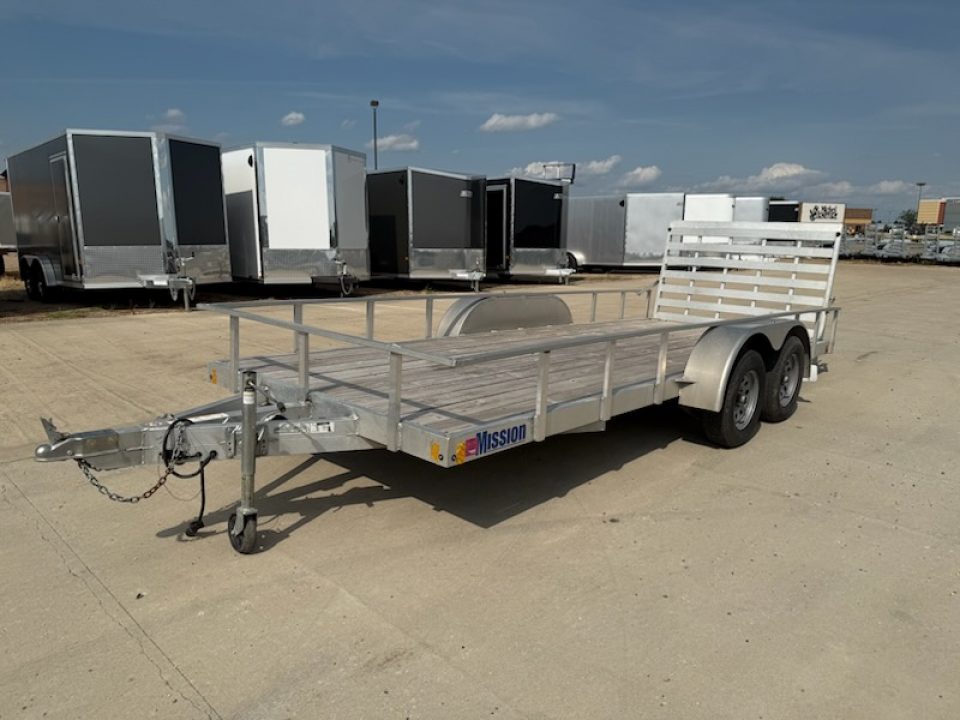 Used 2023 MISSION MLS6.5X18-2.0 Utility Trailer