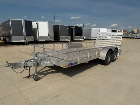 Used 2023 MISSION MLS6.5X18-2.0 Utility Trailer