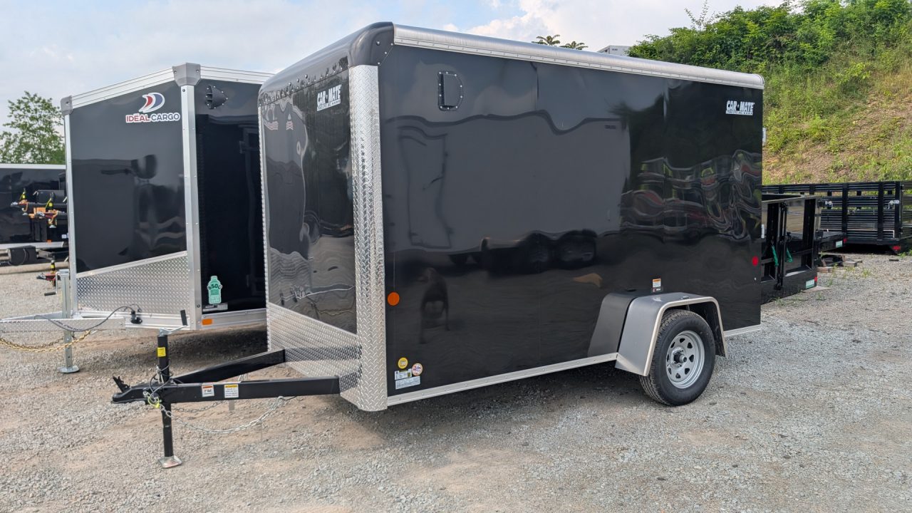 New NEW 2027 Car Mate 6x12 Custom Cargo Trailer w/ Ramp Door