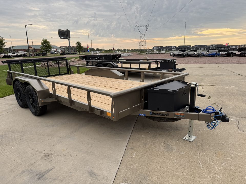 New 2026 Diamond C Trailers GTU235 Utility Trailer