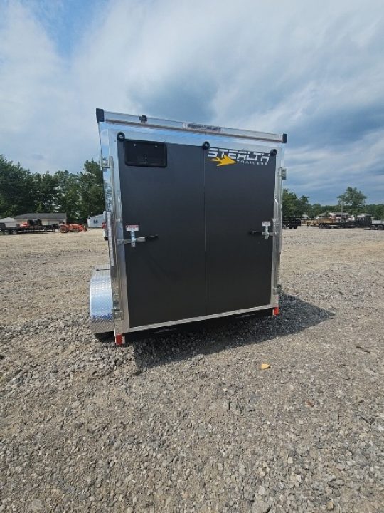 New 6x12 Tandem Axle Cargo / Enclosed Trailer W/ Ramp Door