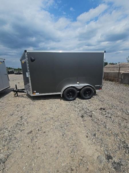 New 6x12 Tandem Axle Cargo / Enclosed Trailer W/ Ramp Door