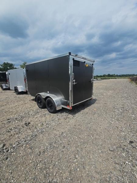 New 6x12 Tandem Axle Cargo / Enclosed Trailer W/ Ramp Door