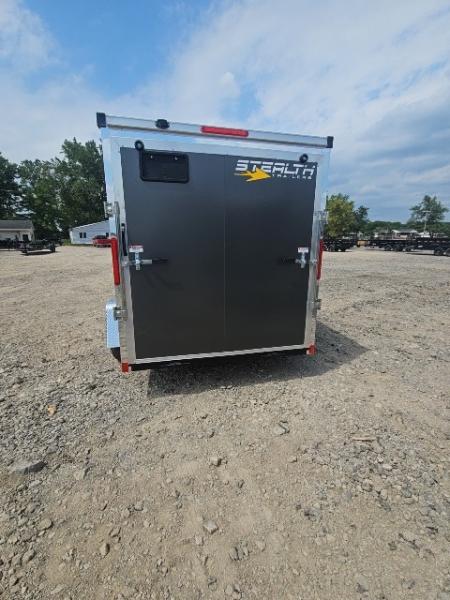 New 6x10 Single Axle Cargo / Enclosed Trailer W/ Ramp Door