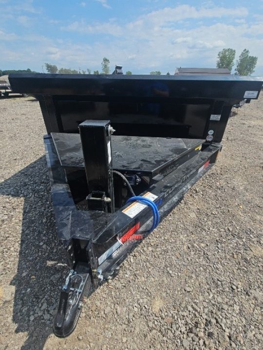 New Load Trail 7x16 Dump Trailer (Contractors) W/ 7GAGE FLOOR AND HYD. JACK