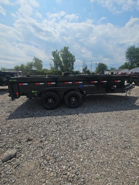 New Load Trail 7x16 Dump Trailer (Contractors) W/ 7GAGE FLOOR AND HYD. JACK