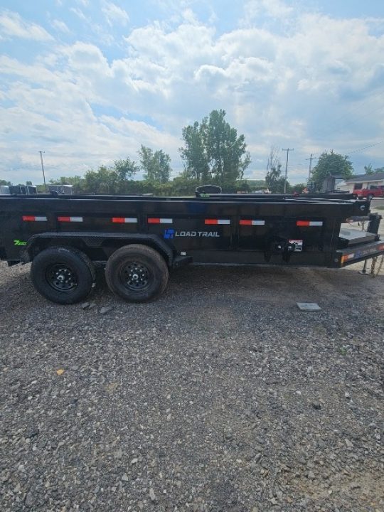 New Load Trail 7x16 Dump Trailer (Contractors) W/ 7GAGE FLOOR AND HYD. JACK