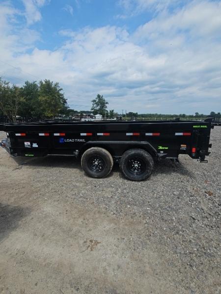 New Load Trail 7x16 Dump Trailer (Contractors) W/ 7GAGE FLOOR AND HYD. JACK