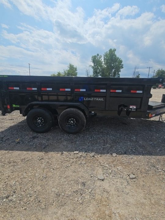 New 2026 Load Trail 7x14 Dump Trailer (Contractors) W/ 7GAGE FLOOR, HYD. JACK, 36"WALL