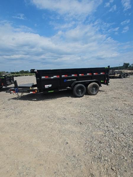 New 2026 Load Trail 7x14 Dump Trailer (Contractors) W/ 7GAGE FLOOR, HYD. JACK, 36"WALL