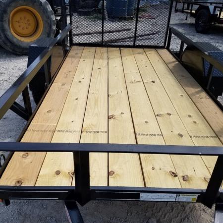 New 2026 MEB 5x10 Angle Iron Utility Trailer