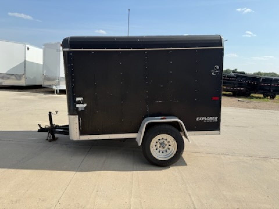 Used 2013 Cargo Craft 5X8 SA Cargo / Enclosed Trailer
