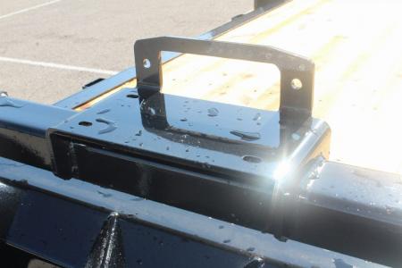New 2027 Moritz 7' x 16' + 6' Low Pro - Hydraulic Power Tail - Equipment Trailer - 14000# GVW