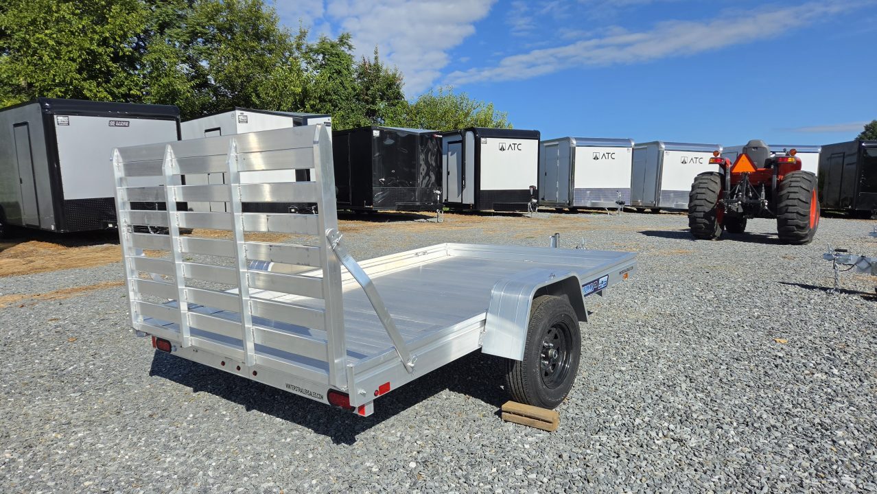 New 2027 Aluma 78X10'ESA Utility Trailer