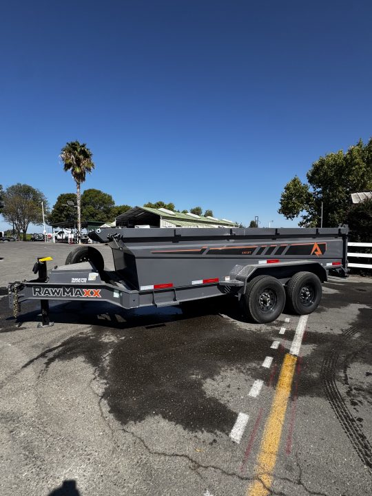 New 2027 RawMaxx DUMP-TDM Dump Trailer